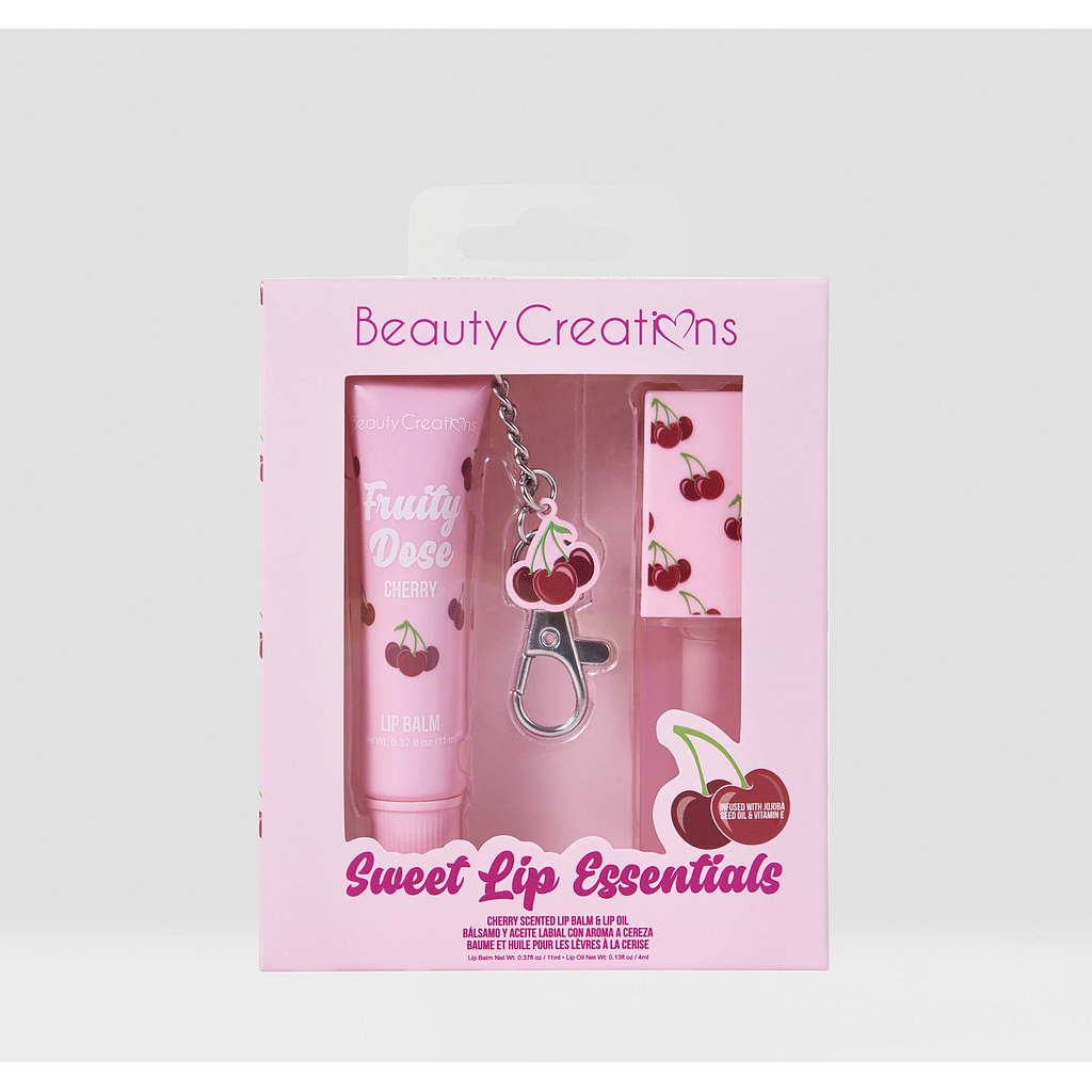 Beauty Creations - Sweet Lip Essentials “Cherry” Kit