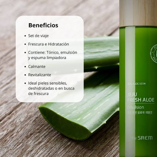 The Saem - Jeju Fresh Aloe Travel Kit