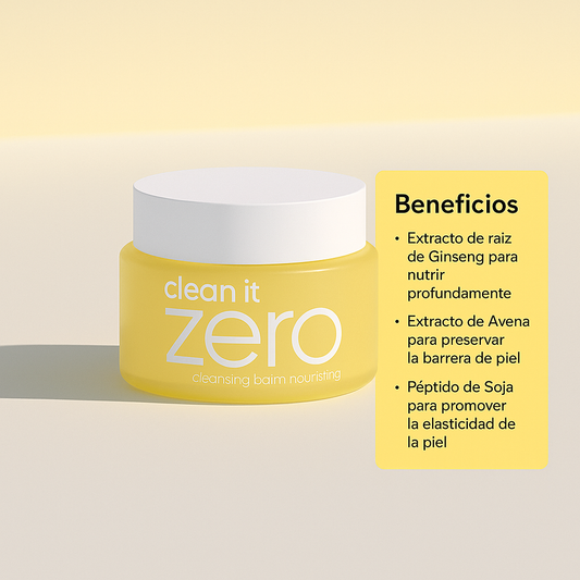 Banila Co Bálsamo Ginseng Glow – Clean it Zero Nourishing Cleansing Balm