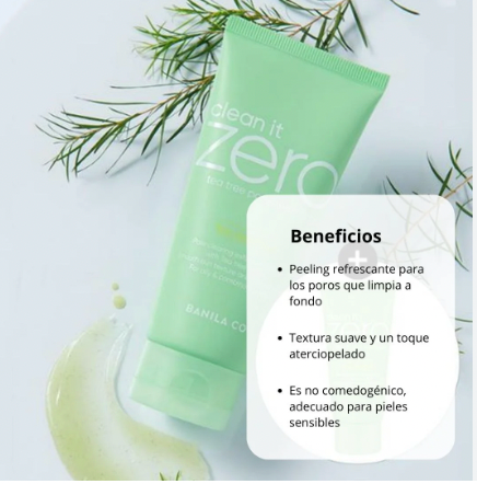 Banila Exfoliante Clean it Zero Tea tree Pore Peeling Gel