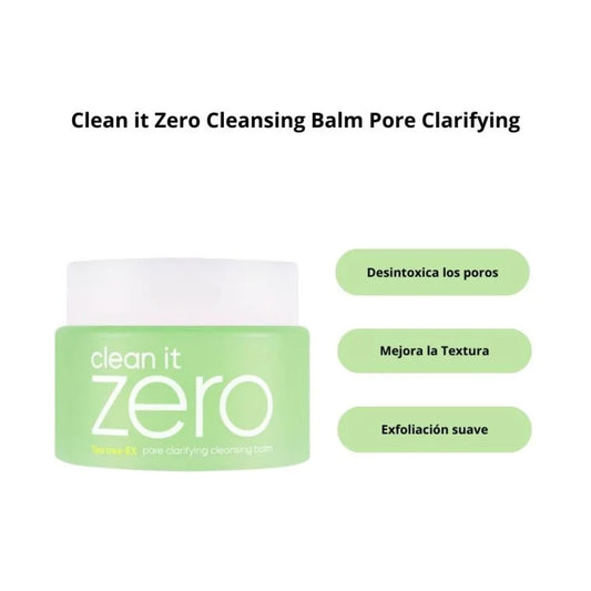 Clean It Zero Pore Clarifying Cleansing Balm – Banila Co