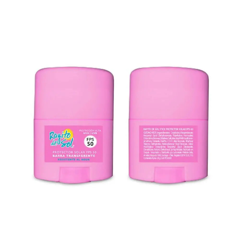 Rayito de Sol Stick Rosa FPS 50
