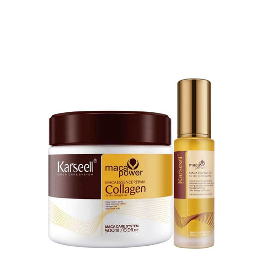 Karseell Maca Power – Mascarilla + Aceite Reparador