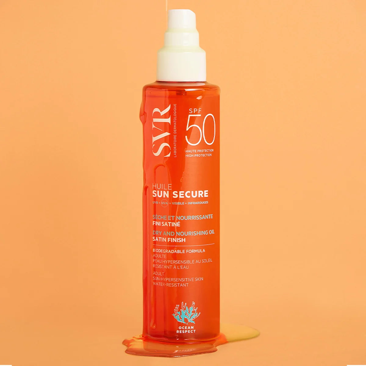 SVR Sun Secure Huile SPF50 – Aceite seco con protección solar