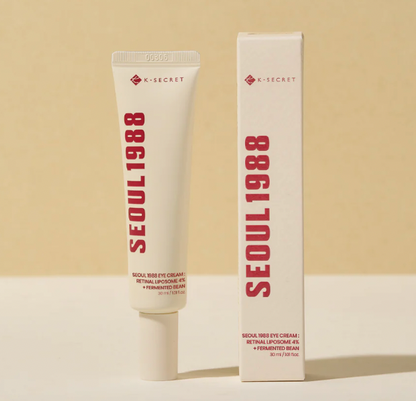 K-SECRET – SEOUL 1988 Eye Cream: Retinal Liposome 4% + Fermented Bean