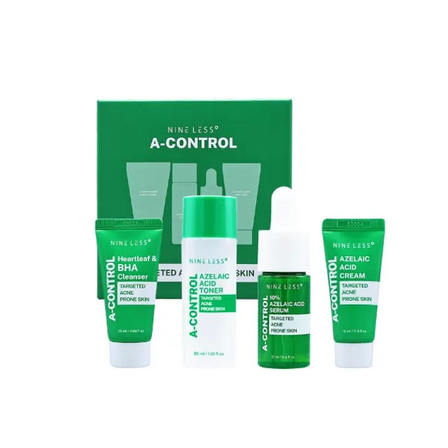 NINELESS - Kit de Viaje de Cuidado Facial A-Control Mini Kit
