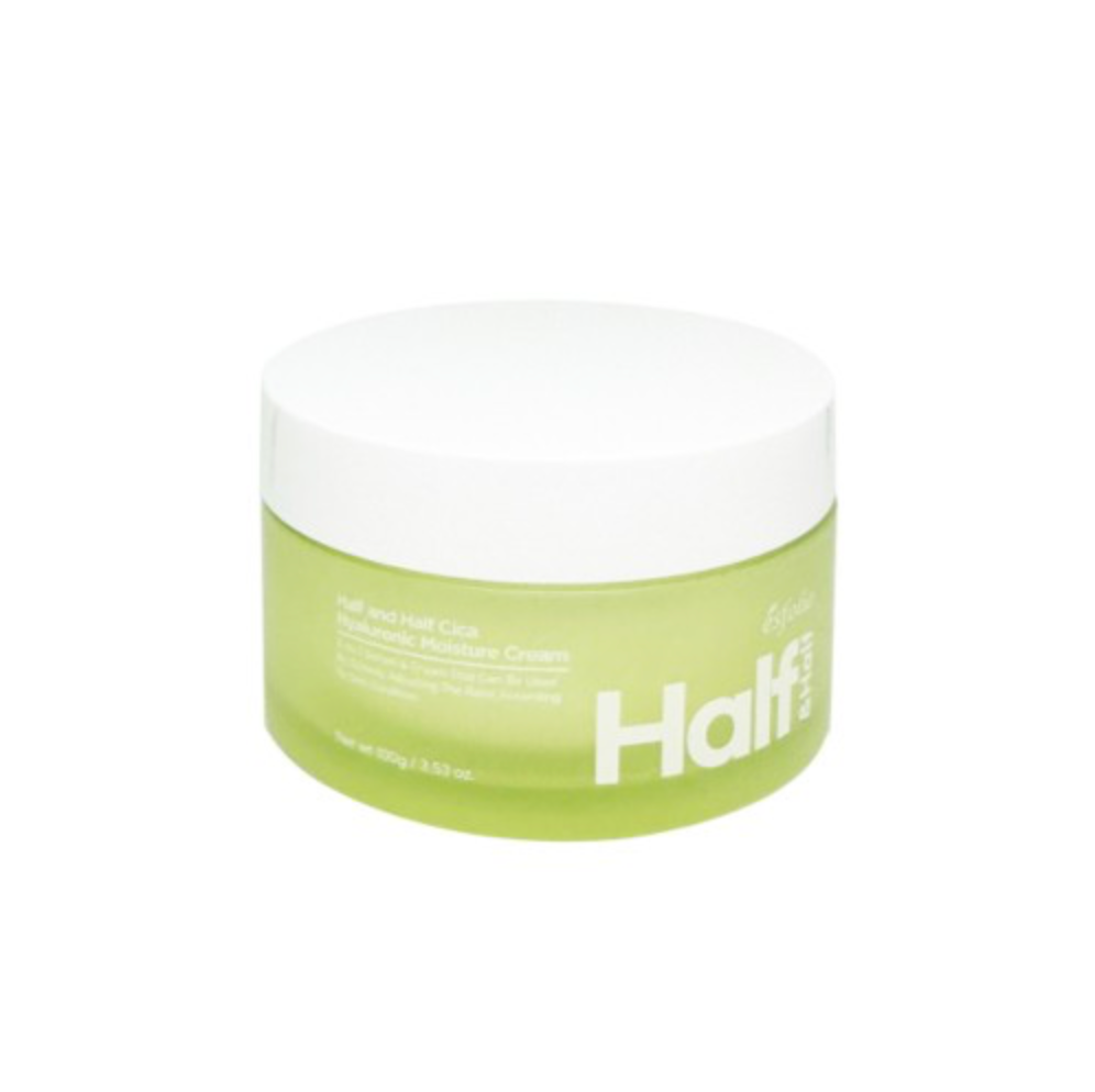 ESFOLIO- Crema Hidratante Mitad & Mitad Cica + Ácido Hialurónico