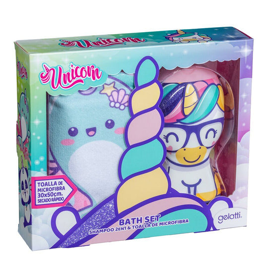 🦄 Bath Set Unicornio Gelatti