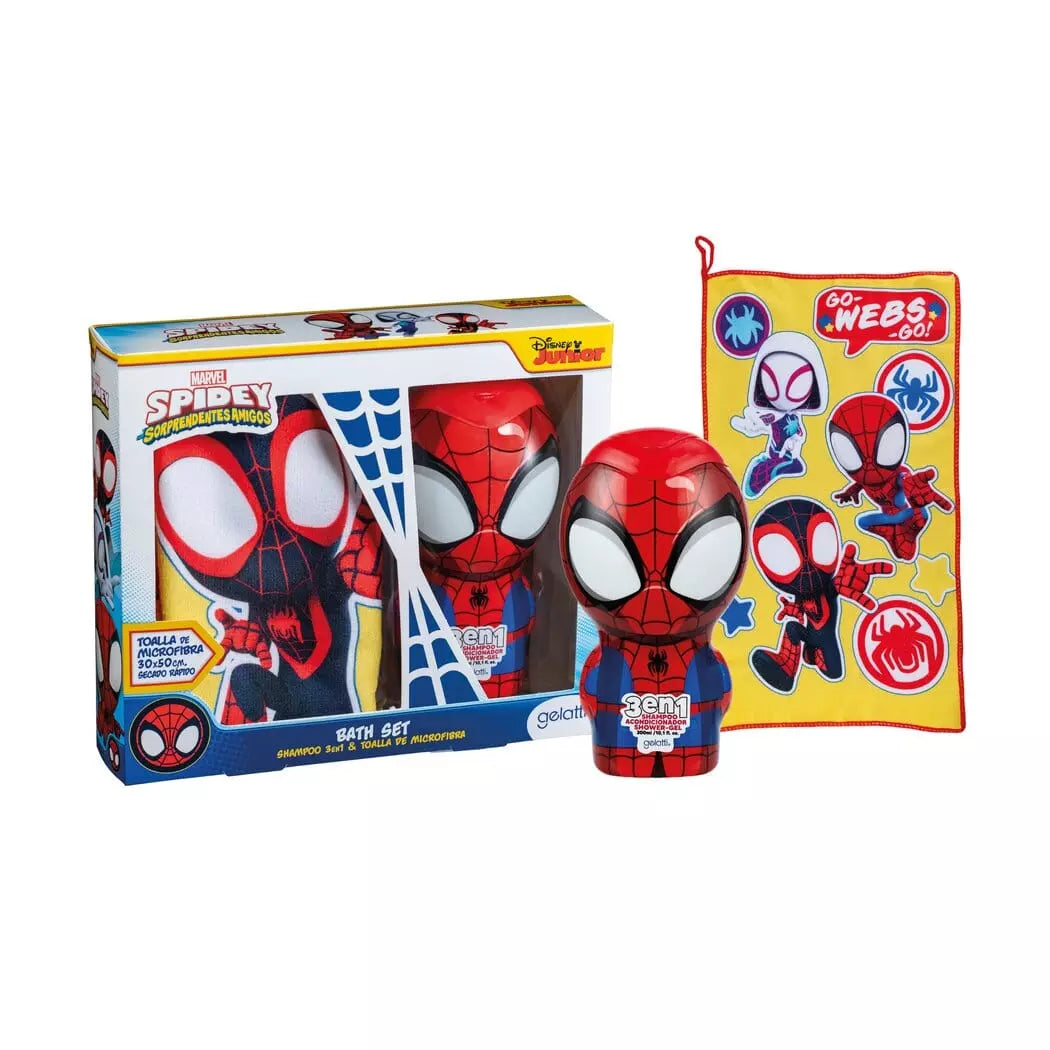 🕷️ Bath Set Spidey Gelatti