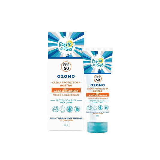 Rayito de Sol Protector Solar Ozono con Ácido Hialurónico SPF 50