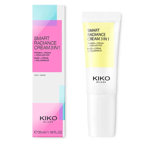 KIKO Milano – Smart Radiance Cream 3 en 1 (Primer + Crema + Iluminador)