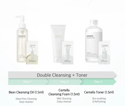 MIXSOON 9 Step Trial Kit - 9 sachets