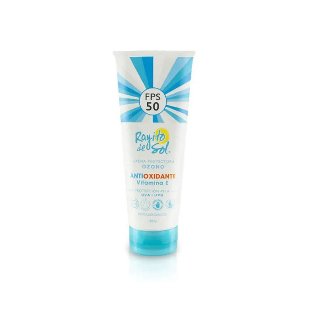 Rayito de Sol Protector Solar Ozono con Ácido Hialurónico SPF 50
